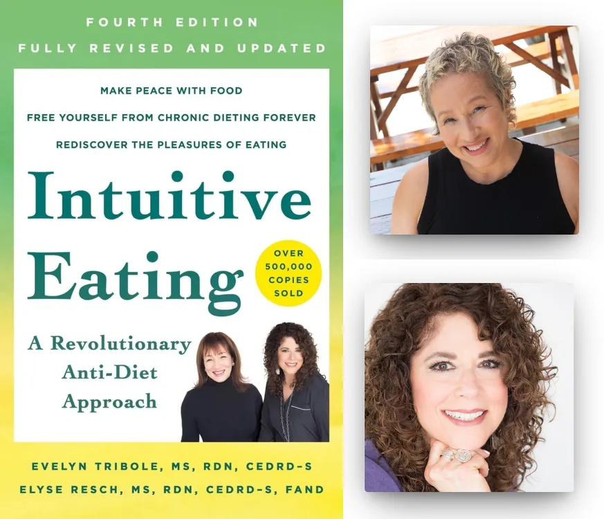 Книга Intuitive Eating и её авторы Evelyn Tribole и Elyse Resch